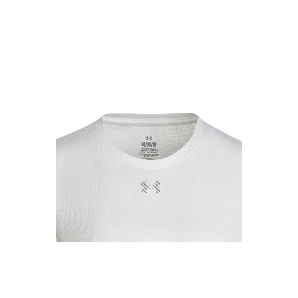 Under Armour Velociti Solid Color Jacquard Running Sports Quick-Dry Soft Comfortable Simple Loose Logo Short Sleeve T-Shirt Women T-Shirts 6009540-100