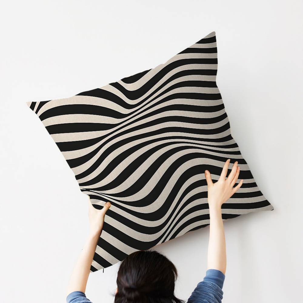 Abstract B-Bauhaus Geometry Cushion Cover Car Throw Pillow Case For Sofa Car Christmas Gift 40X40Cm 45X45Cm
