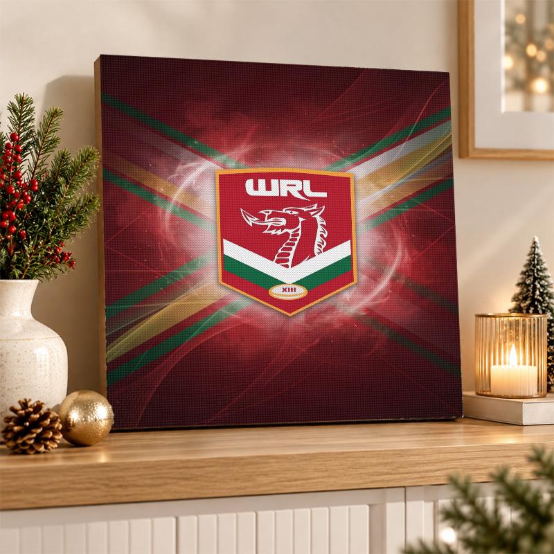 Wales Rugby Diamond Painting Kit 5D Full Drill DIY Diamond Mosaic Wall Art Home Decor