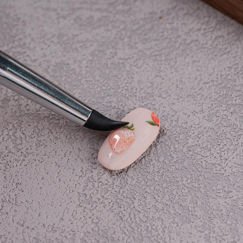 New Nail Art Stick Engraving Glue Embossing Pen Powder Rubbing Artifact Rubbing Magic Powder, Multi-functional Silicone Pen Tool