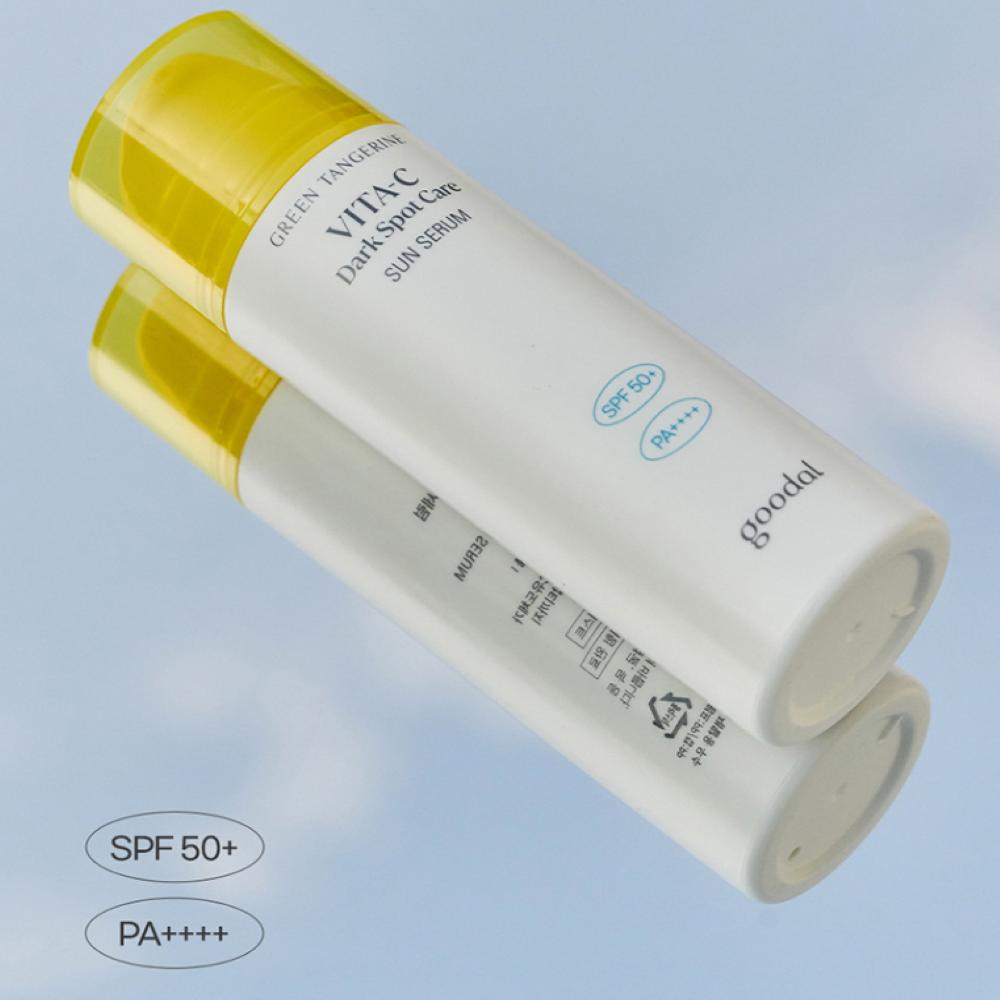 Goodal Green Tangerine Vita C Dark Spot Care Sun Serum 50ml