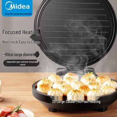 Midea Electric Double-Sided Pancake Maker CN Plug (adapter Included)