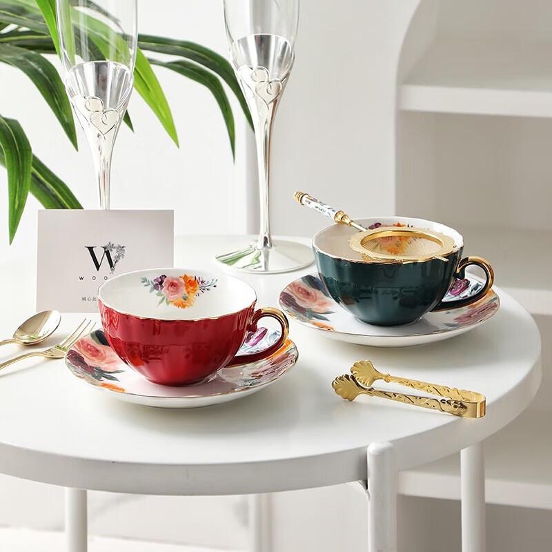 WOOCH Dream Light Luxury Ceramic Cup & Saucer Gift Set