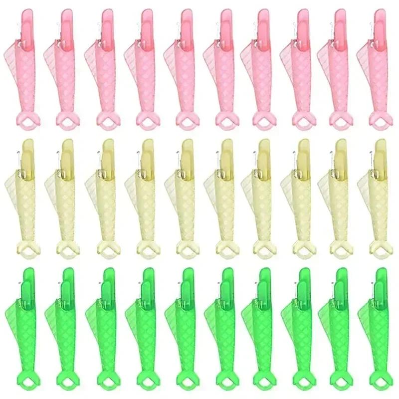 30/60 Pcs Crochet Set Kit Knit Crochet Punch Needle DIY Knitting Handicraft Supplies Sewing Automatic Needle Threading Machine