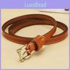 Womens Leather Genuine Casual Belt Alloy Buckle Daily Party Wear Decoration
