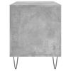 Record Cabinet Concrete Grey 100 x 38 x 48 cm Particleboard