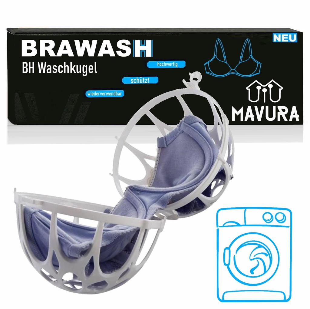 BRAWASH Bra Washing Ball Laundry Ball Ball Set Lingerie Bustier Protector Protection Ball