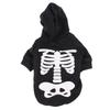 Cotton Luminous Skull Dress Dog Clothes Halloween Costume Pet Garment Small Dogs Cat Apparel Coats Jackets Dog Halloween Dress