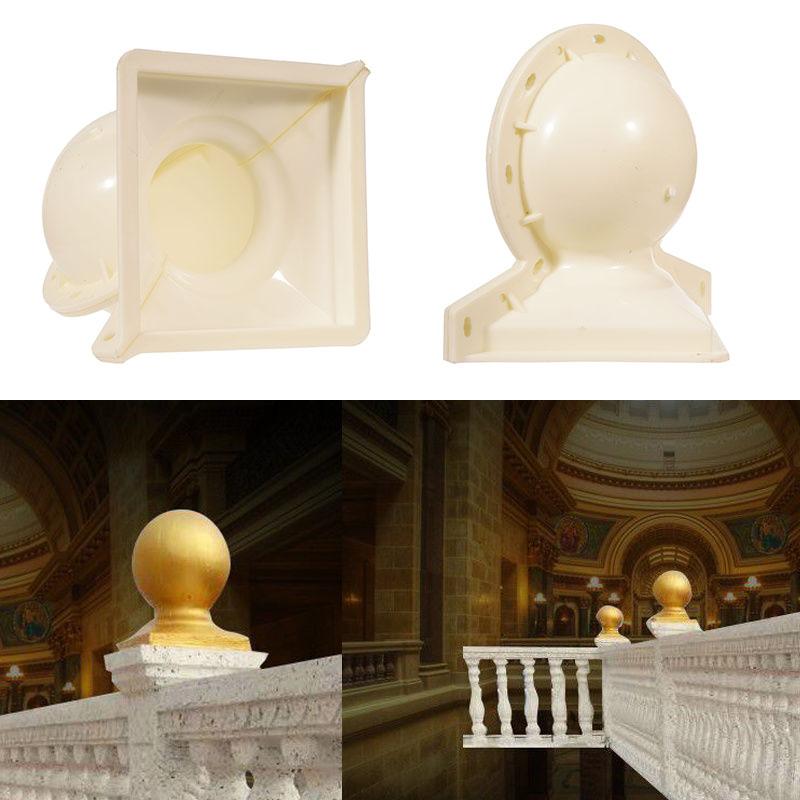 Bolvormige Gietmallen voor Epoxyhars Gieten Sfeer Harsmallen Romeinse Zuil Decoraties Marmeren Pilaar Decoraties