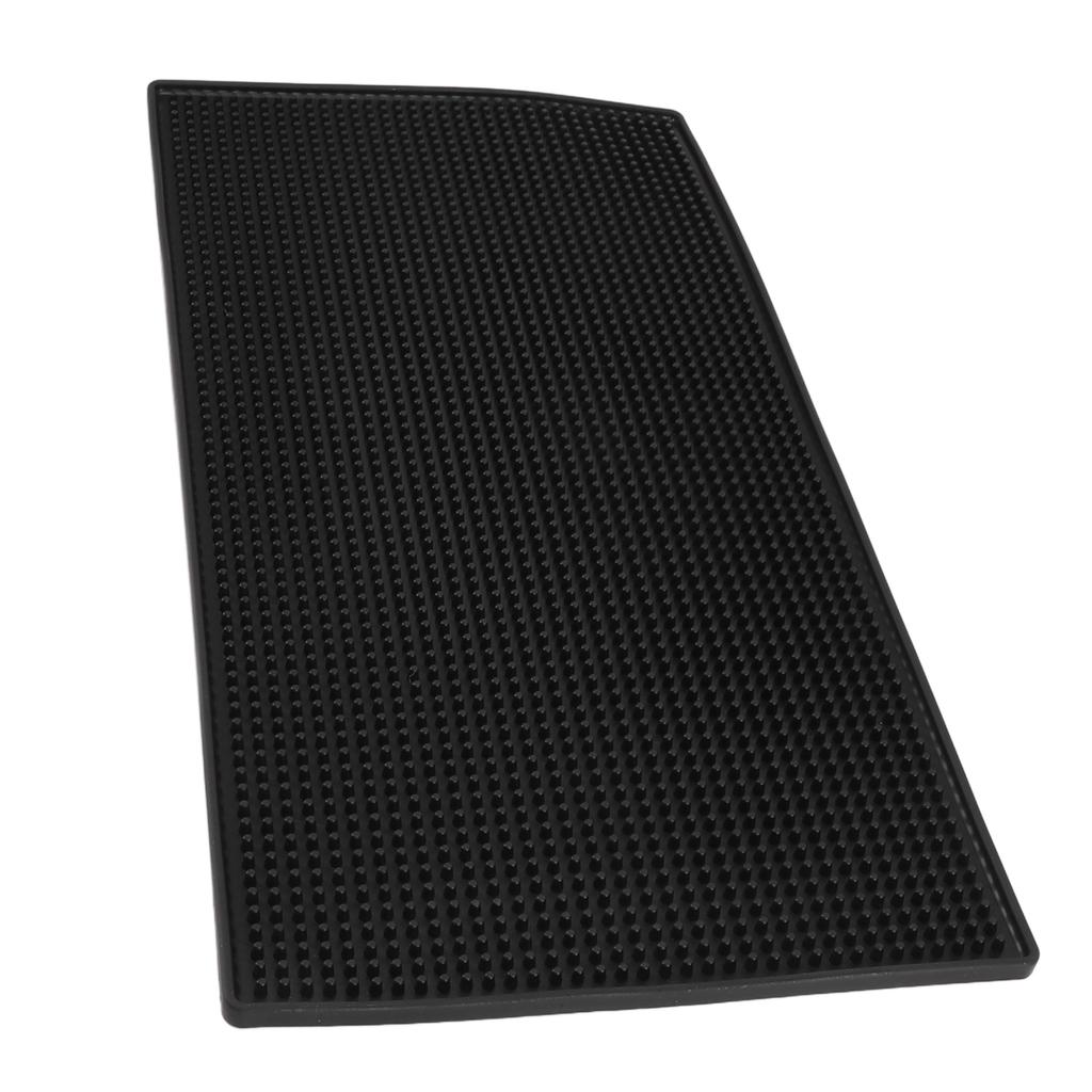 PVC Bar Mat PVC Bar Service Mat Rectangle Service Spill Cup Pad Glass Whiskey Coffee Wine Tea Beer