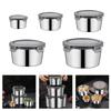 Large Capacity Stainless Steel Food Storage Container Leak Proof Lunch Box with Lid Metal Crisper for Home and Office