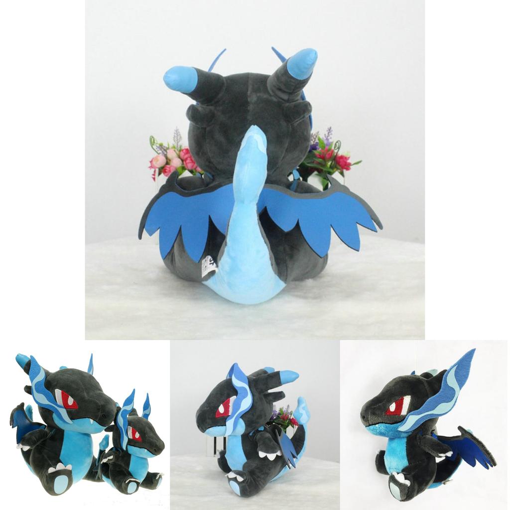 Qualität Pokemon Mega Glurak X Evolution Plüschtier Niedliche Weiche Puppe Für Einzigartige Weihnachtsgeschenke**