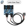 9Pin USB Splitter Motherboard 1.1 USB Interface Splitter Multiplier Adapter Board 1 to 1 1 to 1 Extension Cable HUB Connectors