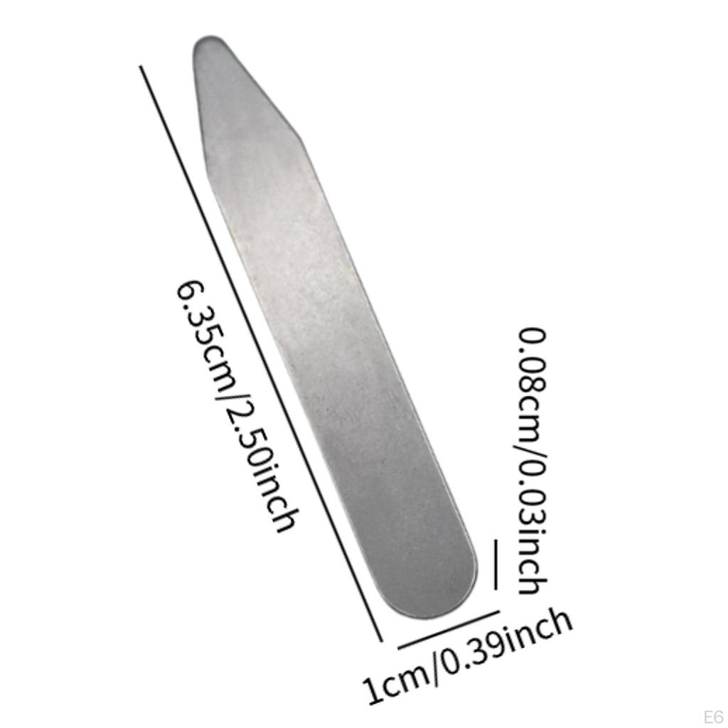 12ks podpůrný systém límce pro pánské košile Dámská uniforma Party