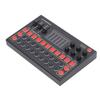Voice Changer Sound Board LED Display Noise Reduction Bluetooth Dual Channel Live Sound Card for Recording