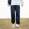 Homlean Trendige Lässige Wanderhosen für Herren, Frühjahr Outdoor Radsport Cargo Locker Sitzende Jogginghosen, HT05 Marineblau 4XL