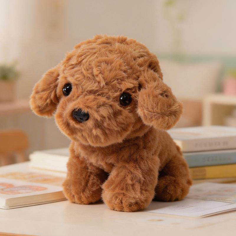 8 Kinds 15cm Small Puppy Doll Plush Toy Stuffed Kawaii Animal Standing Cartoon Plushie Companion Appeasing Gift