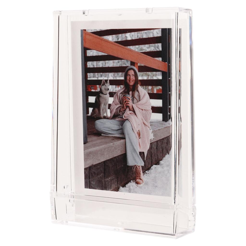 Úložný box na fotografie pro 3palcové fotografie z instantního fotoaparátu, pouzdro na mini držák fotografií pro PC s ruční šňůrkou pro