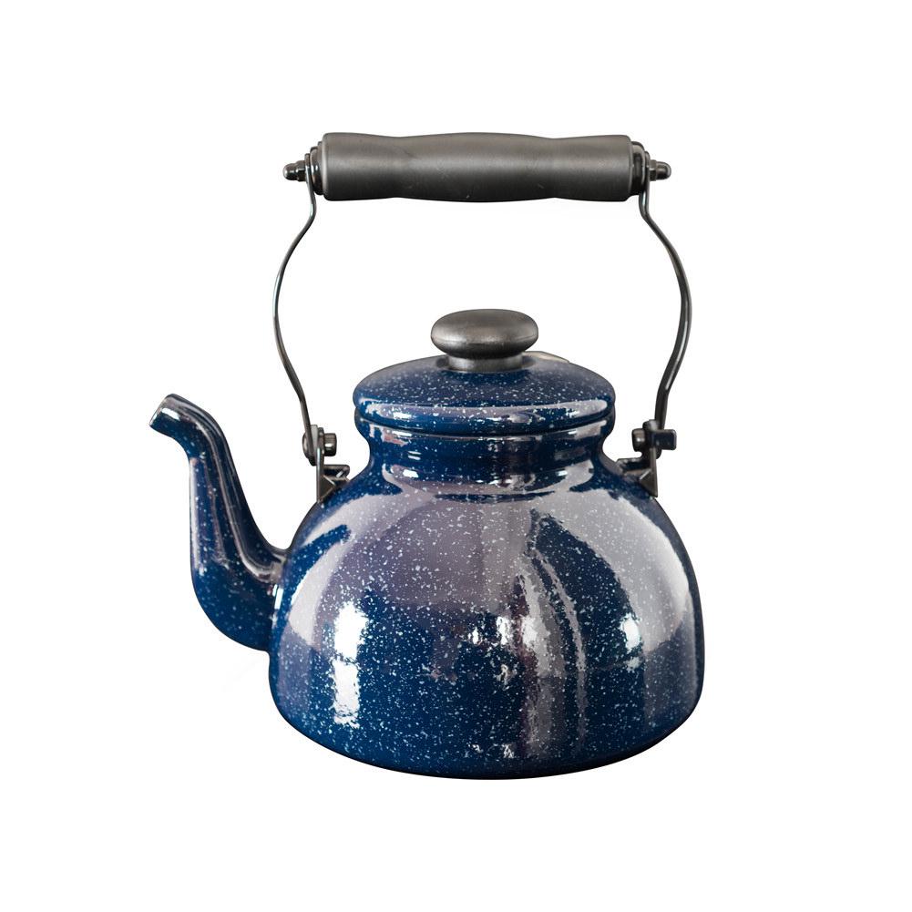 Bollitore ACQUA SMALTO CALDAIA 3,5 L NUOVO VINTAGE GIARDINO CAMPEGGIO