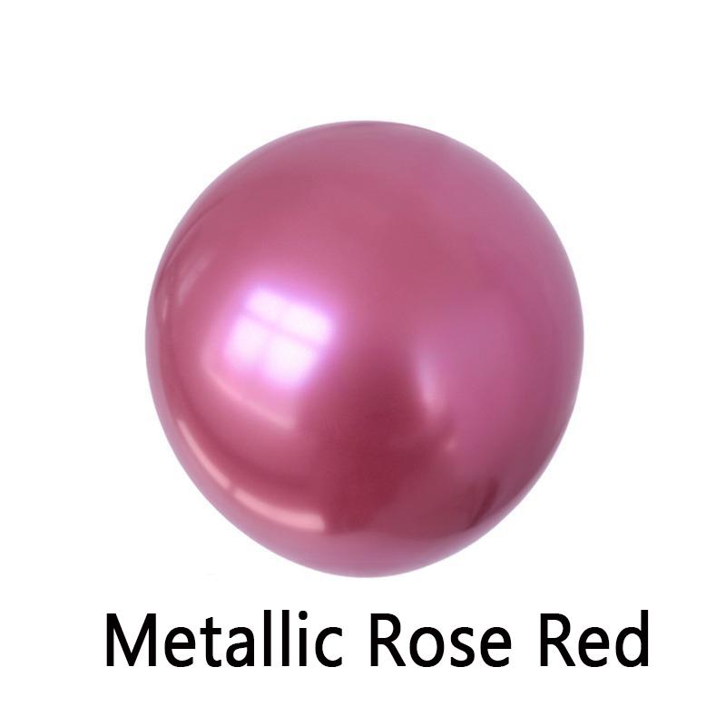 10 /12inch 50pcs Metal Balloons Gold Silver ThemeBirthday Wedding Party Graduation Christmas Baby Shower Decorations Anniversary