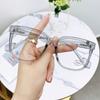 New Anti-blue Light Myopia Glasses - Trendy And Elegant Rectangular Frames For Female Influencers 202