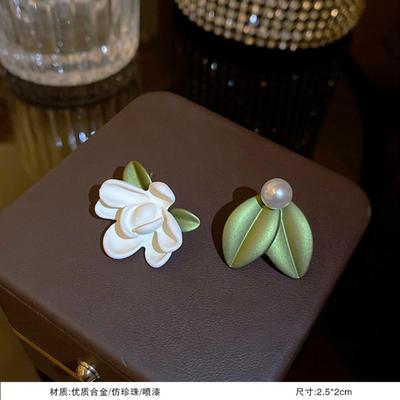 Needle Fashionable Versatile Elegant Stud Earrings For Women Luxury-inspired Sophisticated Earrings French-inspired Delicate Ear Adornments