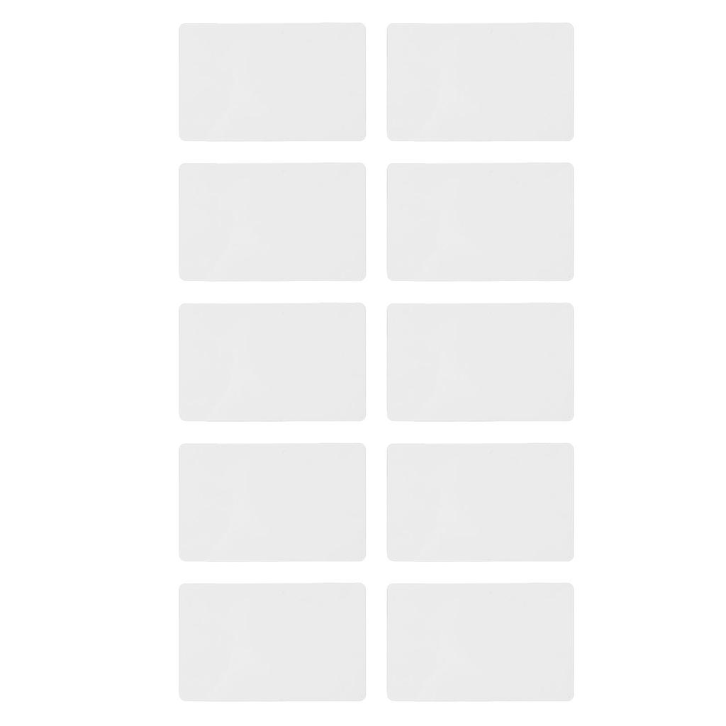10Pcs Writable Smart Card 125khz T5577 Contactless Proximity Card Compatible with 1386 1326 Format Reader Writer Access