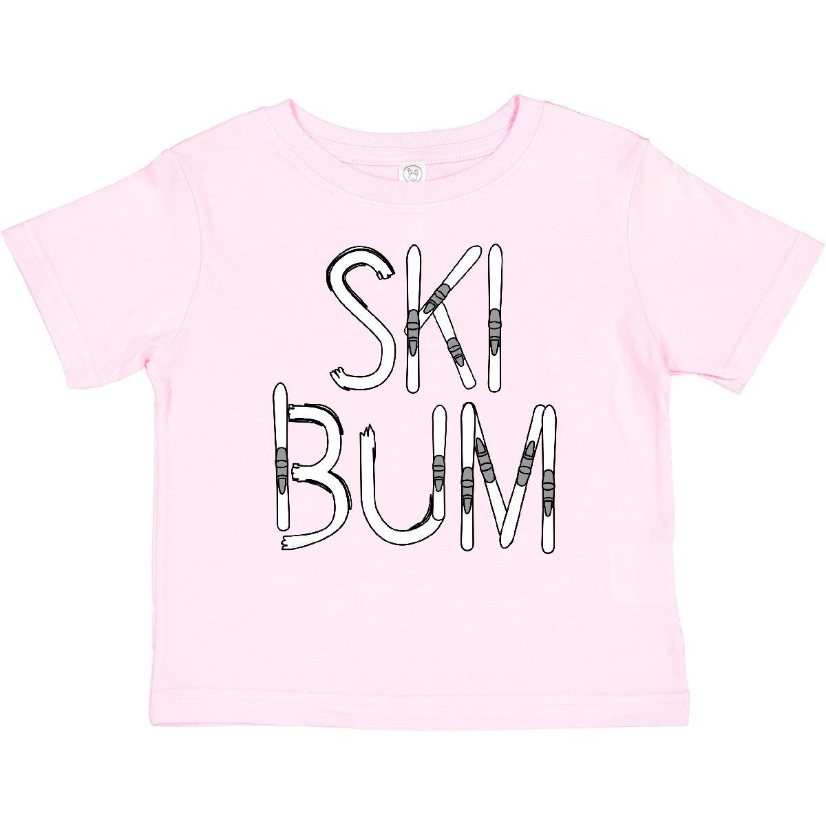 Inktastic Ski Bum Baby T-Shirt Freestyle Skier Snow Winter Downhill Cross Twin 150