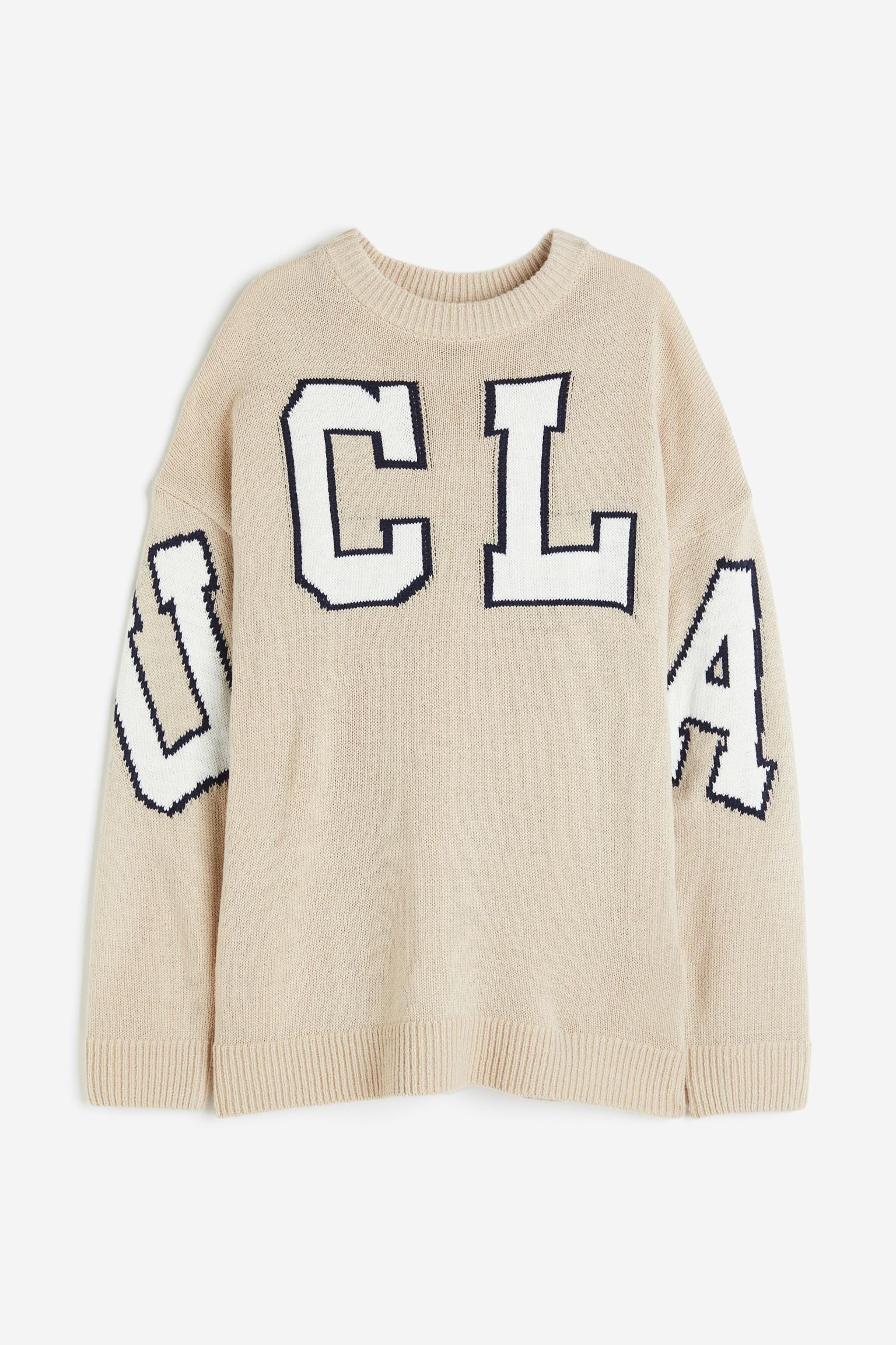 

Jacquard-knit jumper