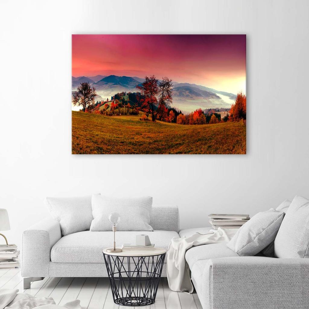 Canvas Print, Hillscape Nature