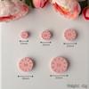 Polymer Clay Earring Mold Set - 5 Sizes (0.6-1.4") Arc Shaping Tools for Beginners in Pastel Colors