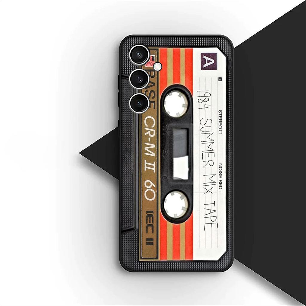 Cover for Motorola Moto G86 G57 E14 E15 G14 G34 G67 G84 G24 A54 G15 Power E22 Phone Case Cassette Retro Camera Vintage Tape