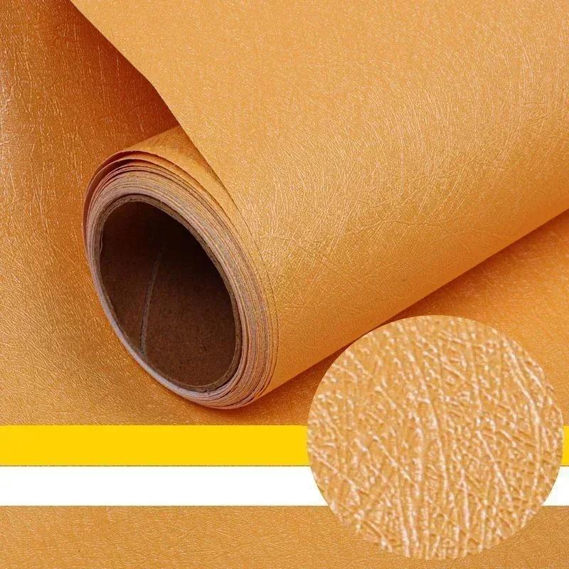 Solid Color Self-Adhesive Macaron Wallpapers Furnitures Cabinet Renovation Sticker Bedroom Vinyl Film DIY Living Room Home Decor