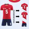 DIY Custom Adult And Children Three-piece Football Uniforms
