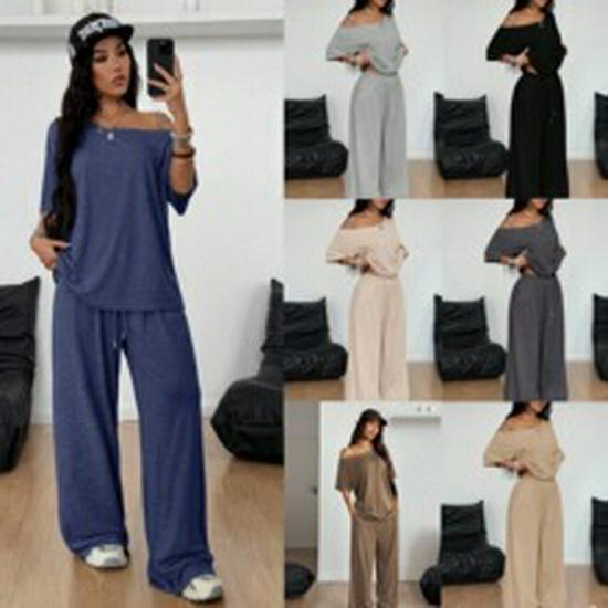 Damen Freizeit Sommer Camisole Jumpsuit - Weiter Bein, Locker, Taillenbetonend Bodycon Stil
