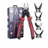 5-in-1 Design Multi-functional Pliers Set Interchangeable Heads Wire Pliers Set  Electrical Work