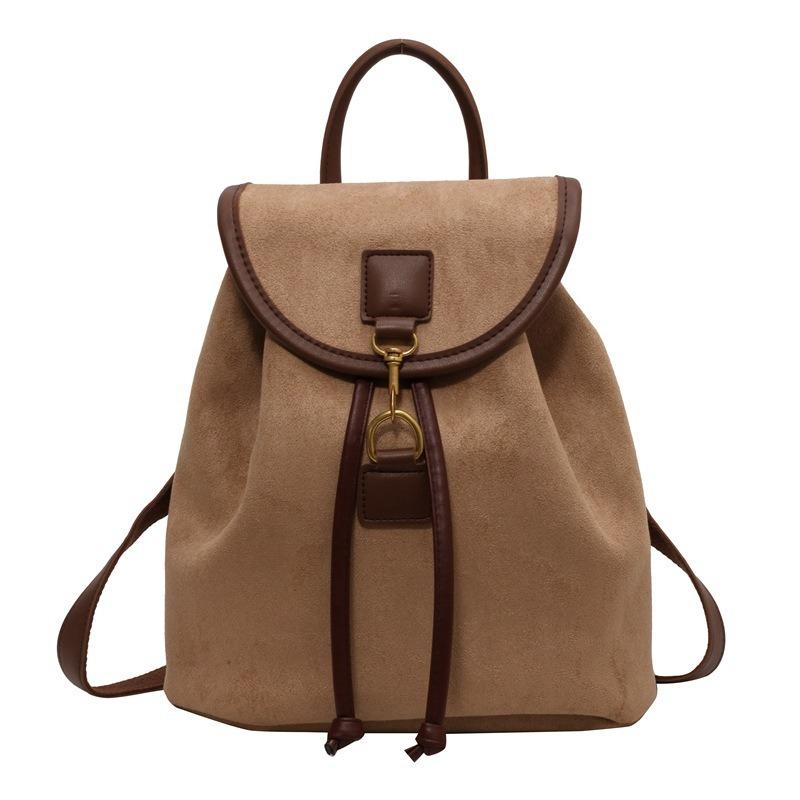 

Fashion Women s Stylish Double Shoulder Backpack Large Capacity College Book Bag with Elegant Design Trendy Handbag for Students 20x27cm хакі