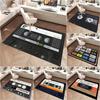 1Pc Audio Cassette Tape Print Rug - Home Decoration Carpet For Living Room Bedroom Flooring Computer Chair Area Rug