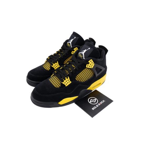 Air Jordan 4 Retro Yellow Thunder 2023 AJ4 JORDON 4 Mens DH6927-017