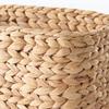 MUJI Rectangular Basket, Medium, 34cm (W) X 23cm (D) X 16cm (H), Water Hyacinth, Item No. 12361091