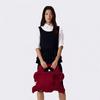 Pleatsmama Big Bow Bag Burgundy