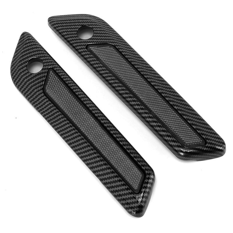 Motorrad Zubehör Hartschalenkoffer Verriegelungsabdeckung Reflektoren ABS Für Harley Touring Road King Road Glide Street Glide 2014-up