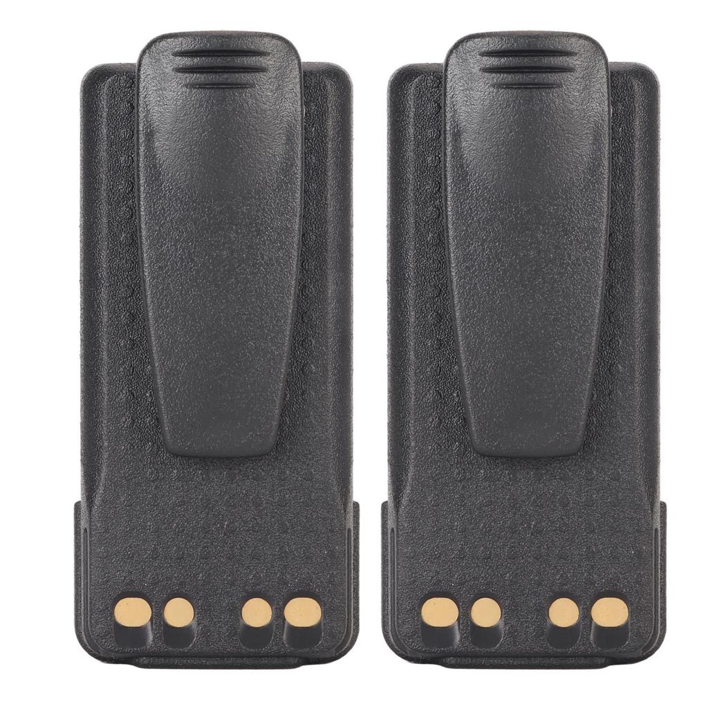 2Pcs Replacement 3000mah 7.4V Li Ion Battery with Belt Clip for Motorola XiR P8606 XiR P8660 XiR