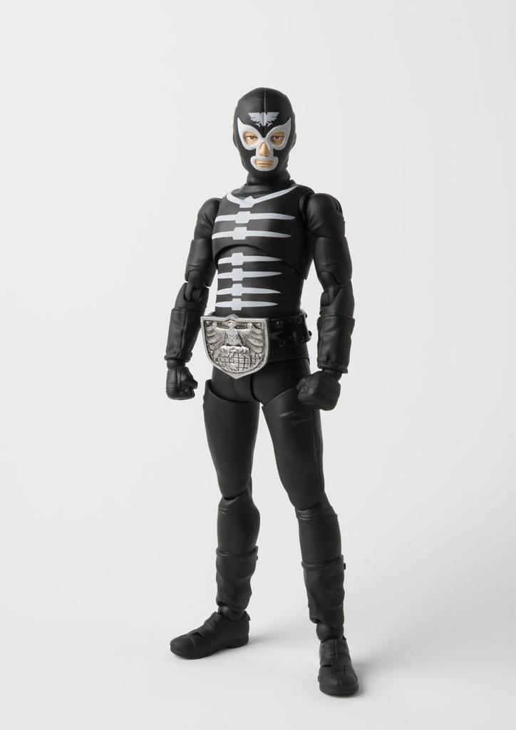TAMASHII NATIONS Kamen Rider Shocker Combatant 145mm malovaná pohyblivá figurka SHFiguarts (Kost) Cca. ABS a PVC