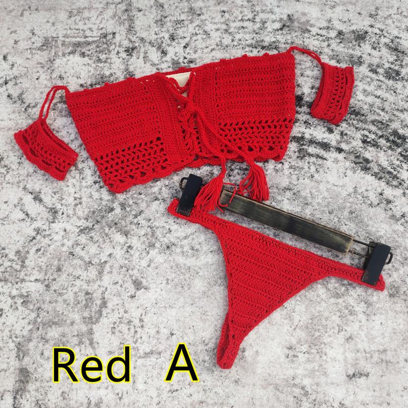 

Вязаный крючком купальный топ и мини-юбка ручной работы - Вдохновлено Европой и Америкой Large