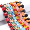 2pcs 13X20mm Lampwork Fish Beads Cute Animal Glass Loose Spacer Beads For Jewelry Making DIY Bracelets Necklace Accessories