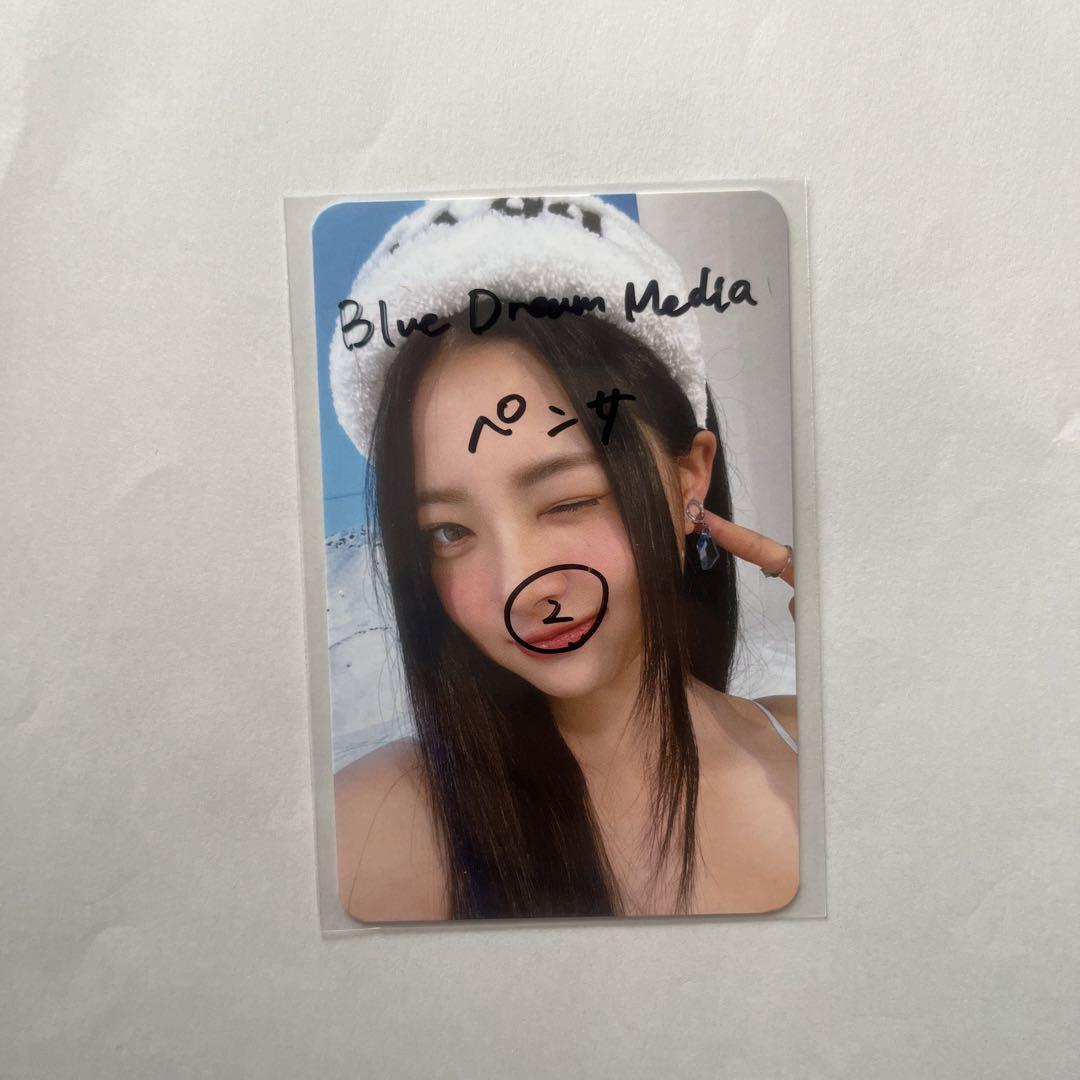 

[Б/У] LESSERAFIM автограф-сессия bdm EUNCHAE