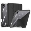 Case for iPad Mini (2024) - TPU+PC+Leather/PU, Black, Auto Wake/Sleep
