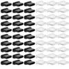 60/40/20/1 Stück USB C Staubschutzstecker Klar/Schwarz Handy Typ C Staubschutzstecker Silikon Ladeanschluss Schutzkappen für iPhone 15