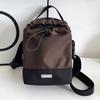 Outdoor Multifunctional Drawstring Crossbody Bag Nylon Lightweight Phone Bag Adjustable Strap Fashionable Portable Bag